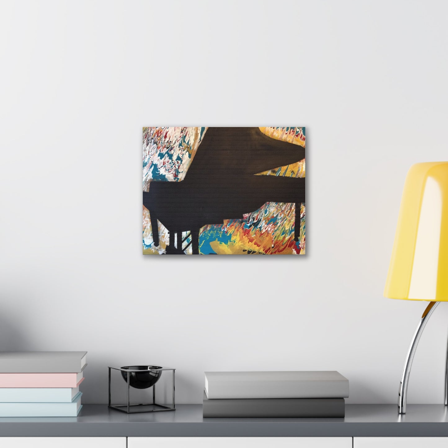 Harmonious Hues: The Vibrant Piano