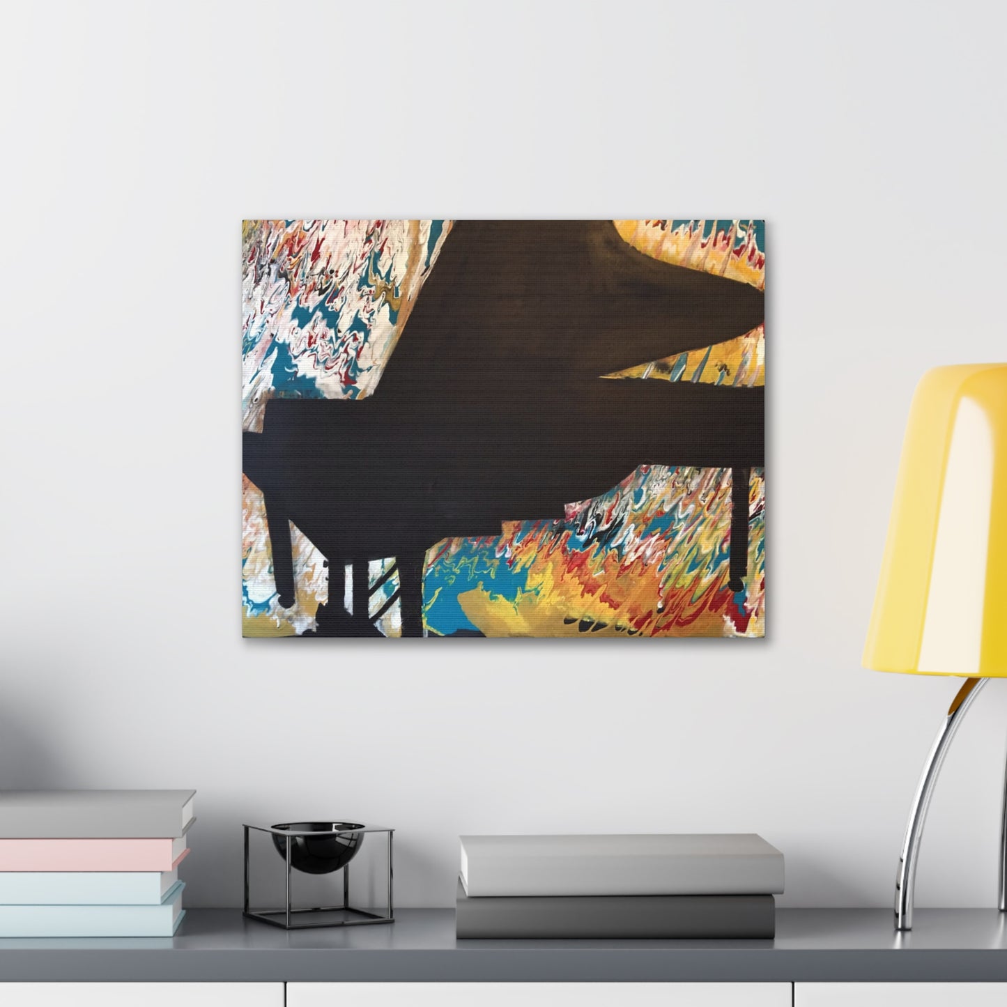 Harmonious Hues: The Vibrant Piano