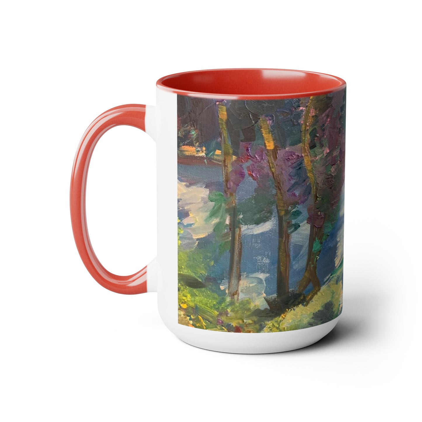 Gateway to Eden (Two-Tone Coffee Mugs, 15oz)