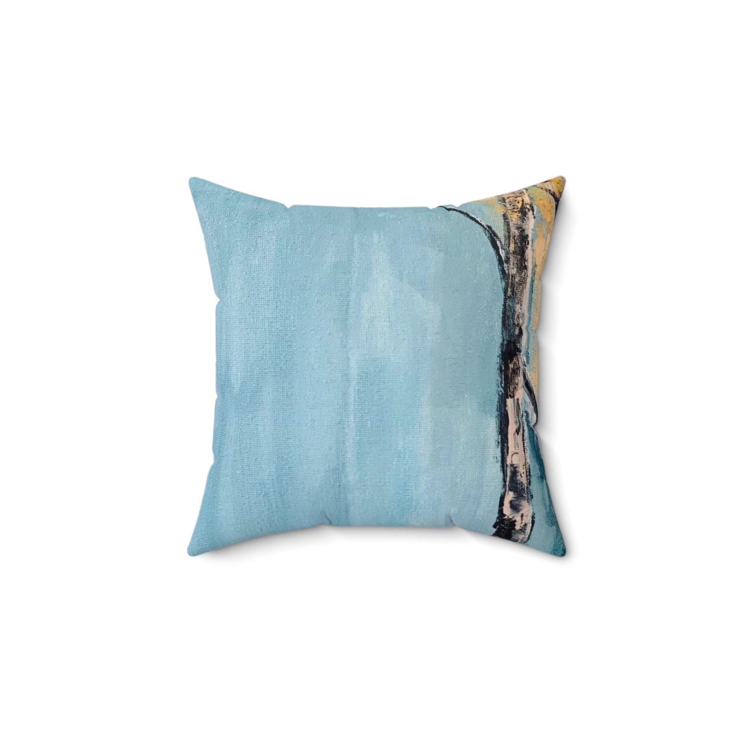 Celestial Birch (Spun Polyester Square Pillow)