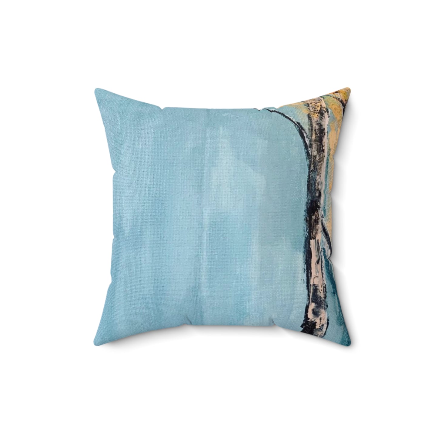 Celestial Birch (Spun Polyester Square Pillow)