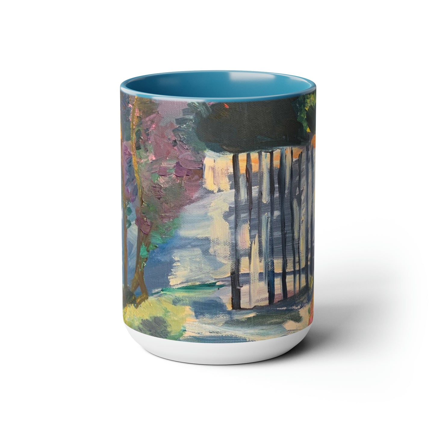 Gateway to Eden (Two-Tone Coffee Mugs, 15oz)