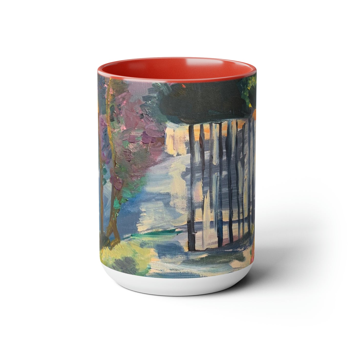 Gateway to Eden (Two-Tone Coffee Mugs, 15oz)