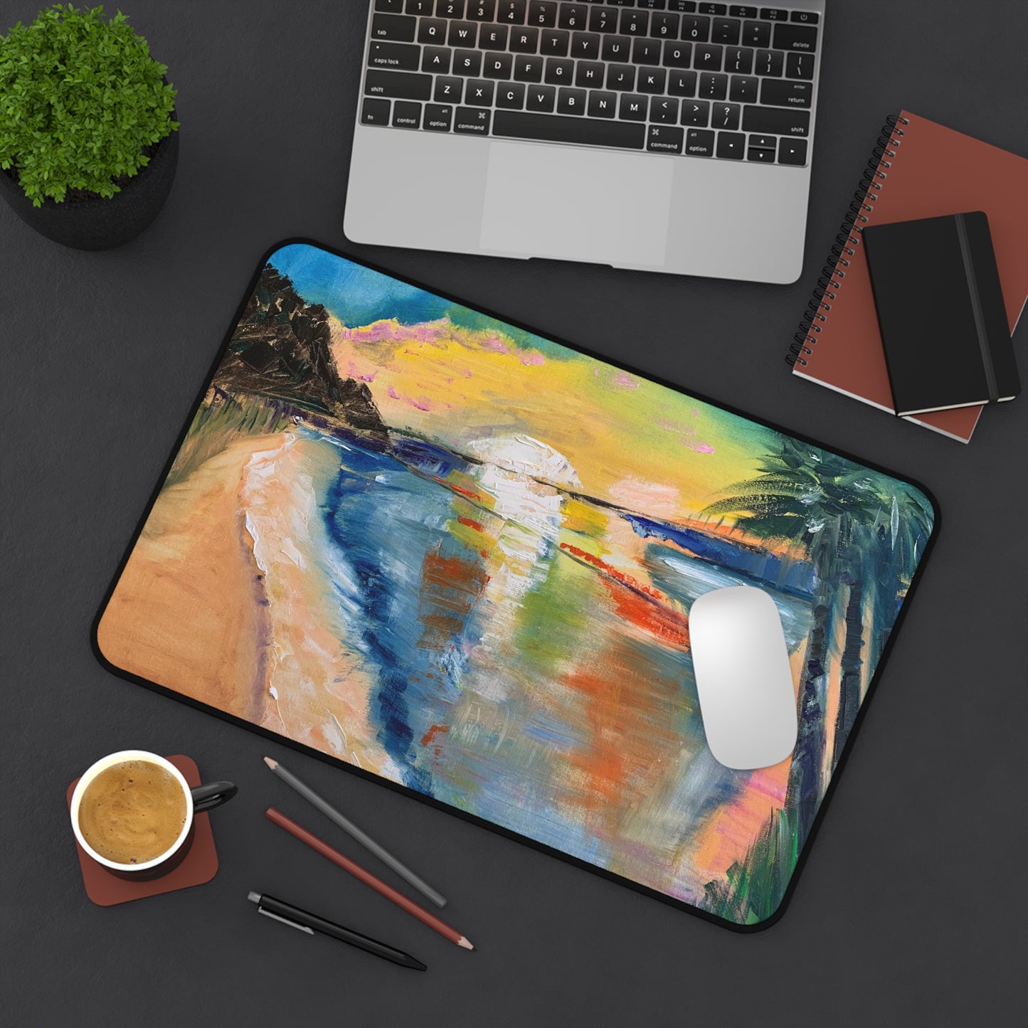 Island Dreamscape Desk Mat