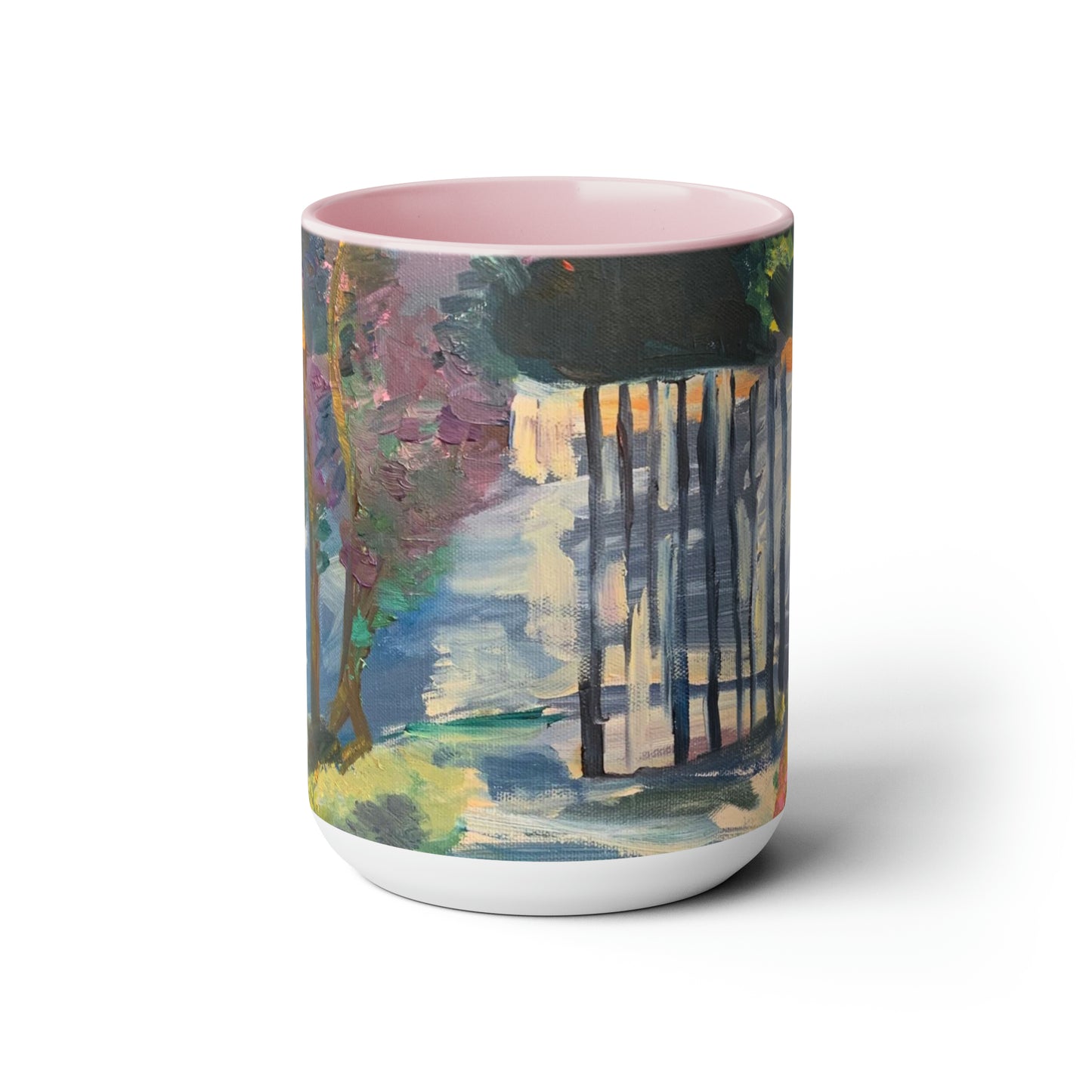 Gateway to Eden (Two-Tone Coffee Mugs, 15oz)