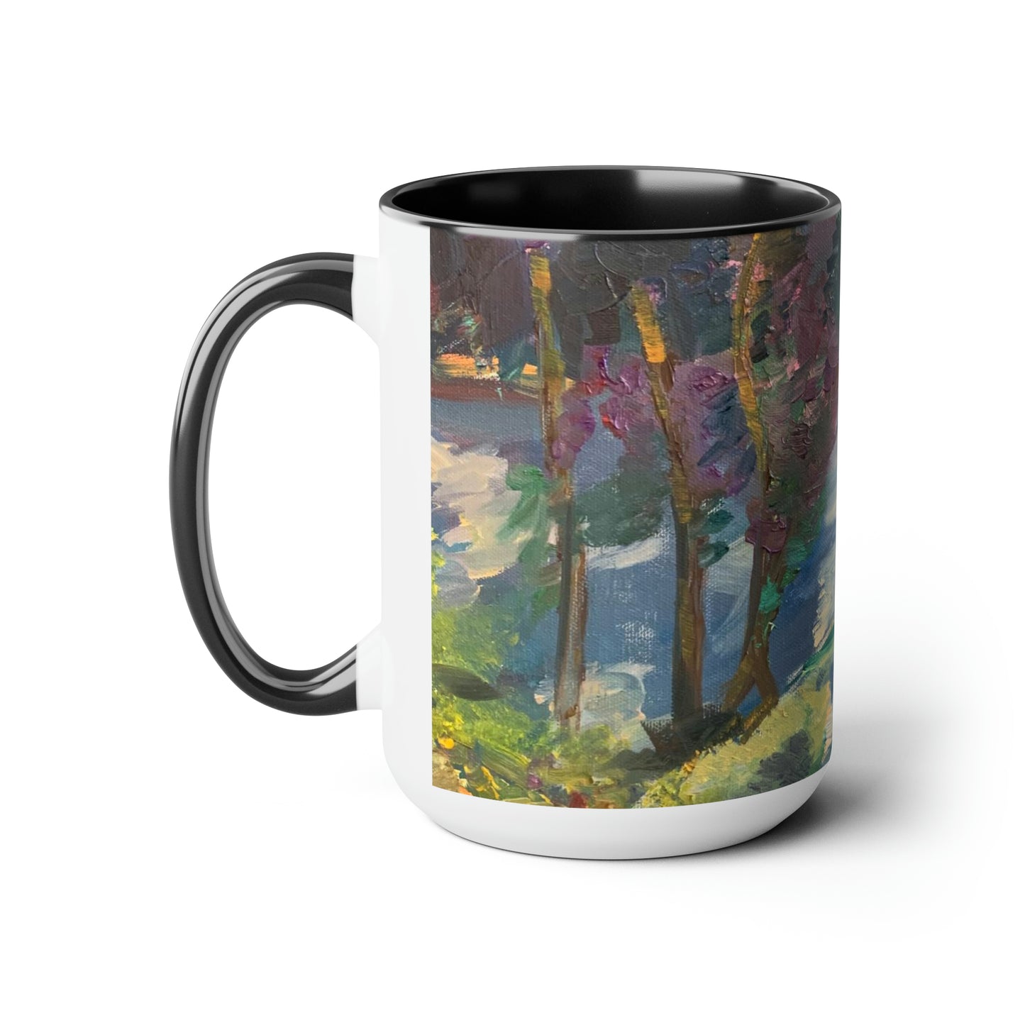 Gateway to Eden (Two-Tone Coffee Mugs, 15oz)