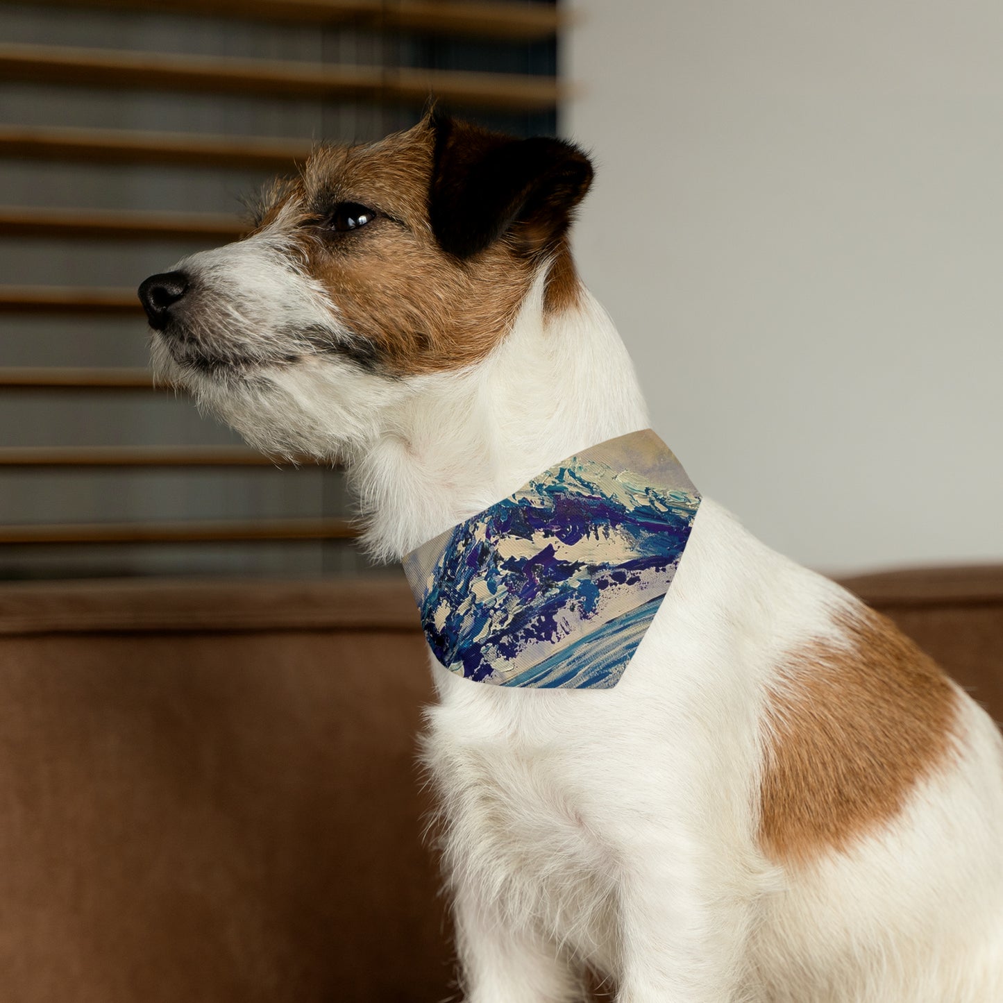 Winter's Crown (Pet Bandana Collar)