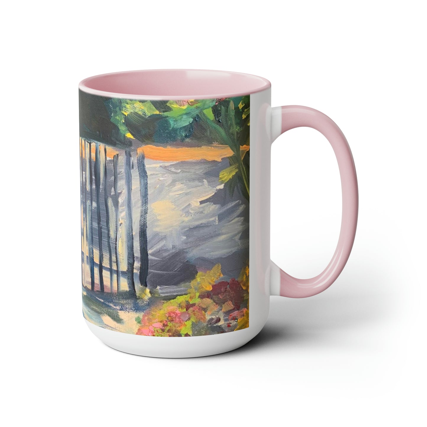 Gateway to Eden (Two-Tone Coffee Mugs, 15oz)