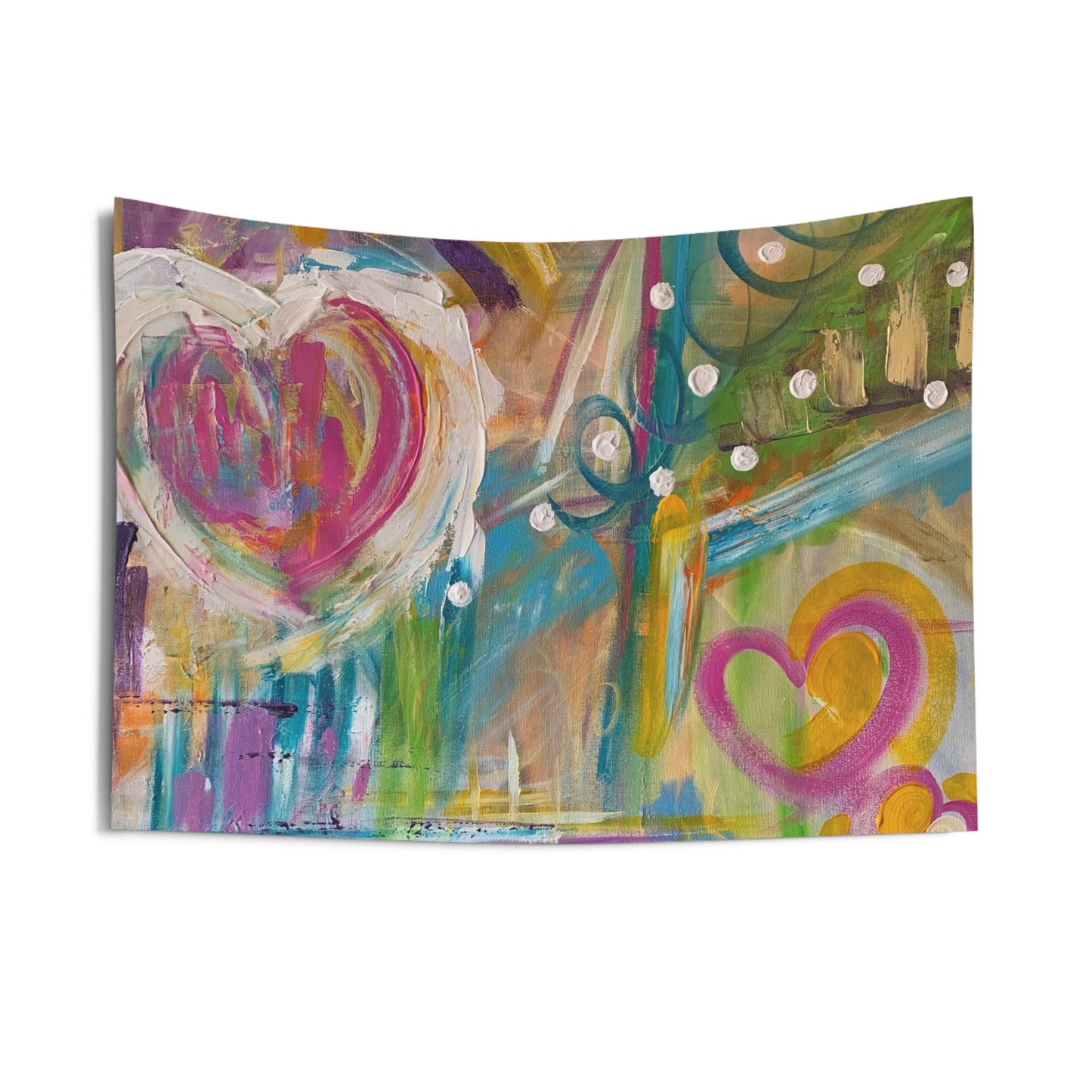 Joyful Fusion: Exploring the Palette of Emotion (Indoor Wall Tapestries)