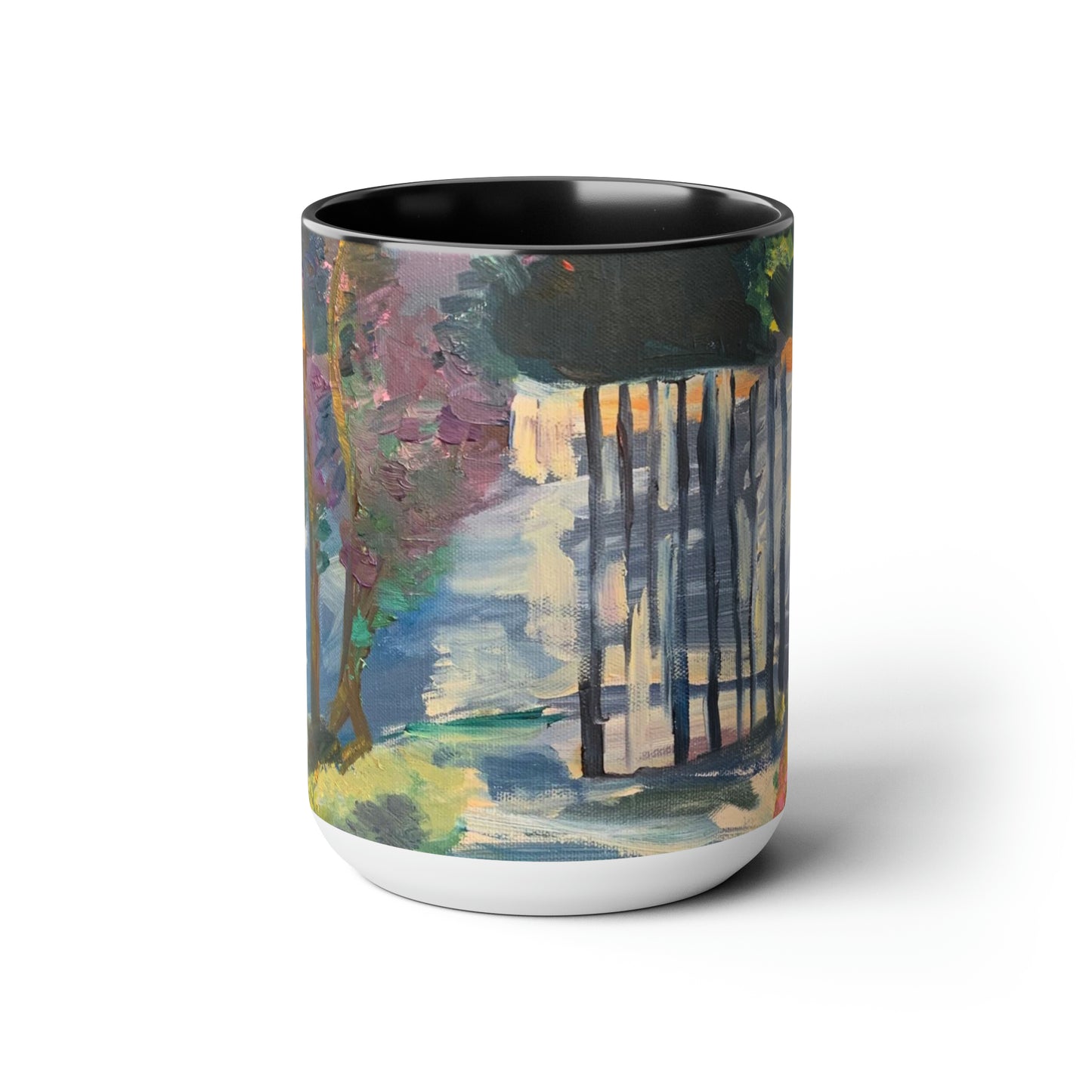 Gateway to Eden (Two-Tone Coffee Mugs, 15oz)