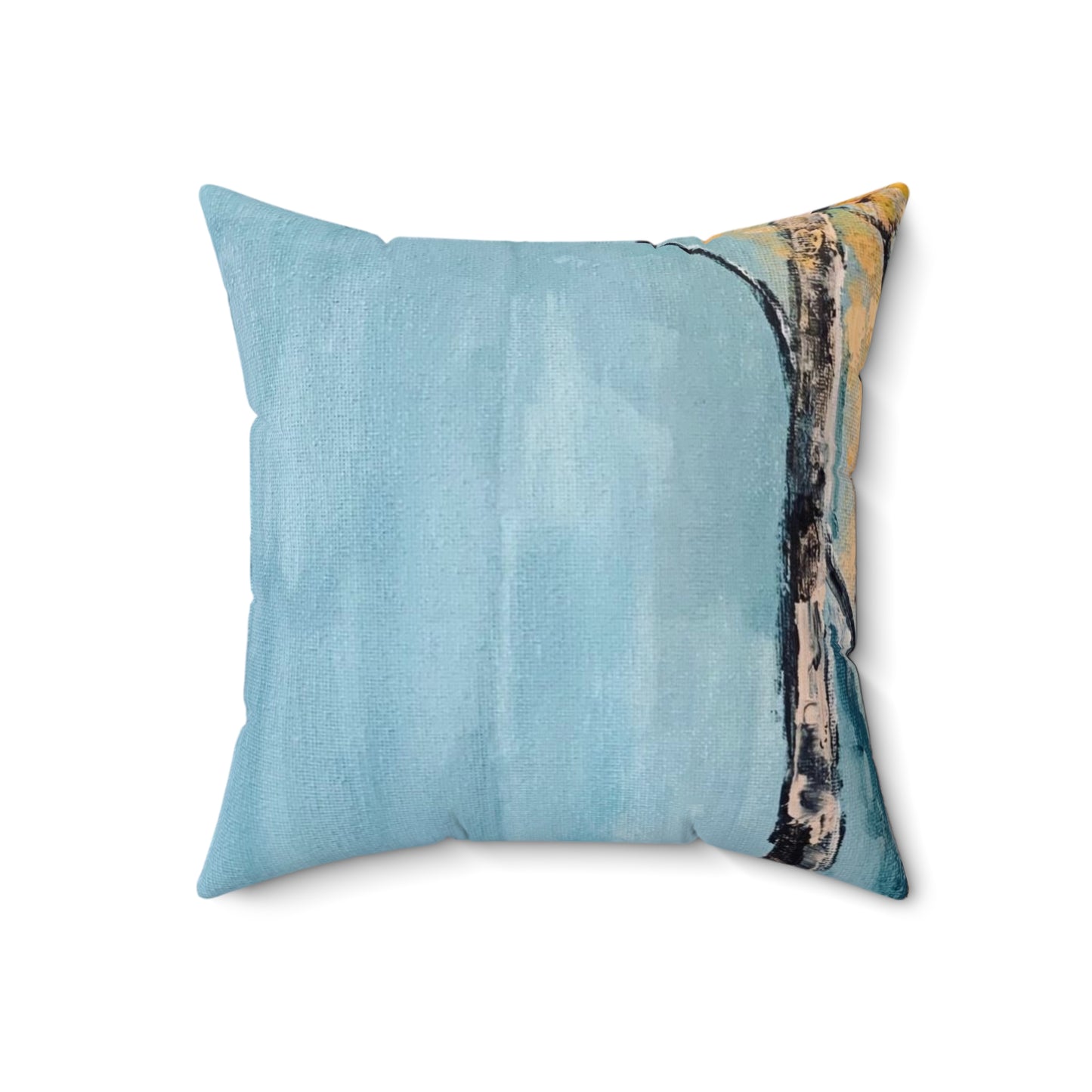 Celestial Birch (Spun Polyester Square Pillow)