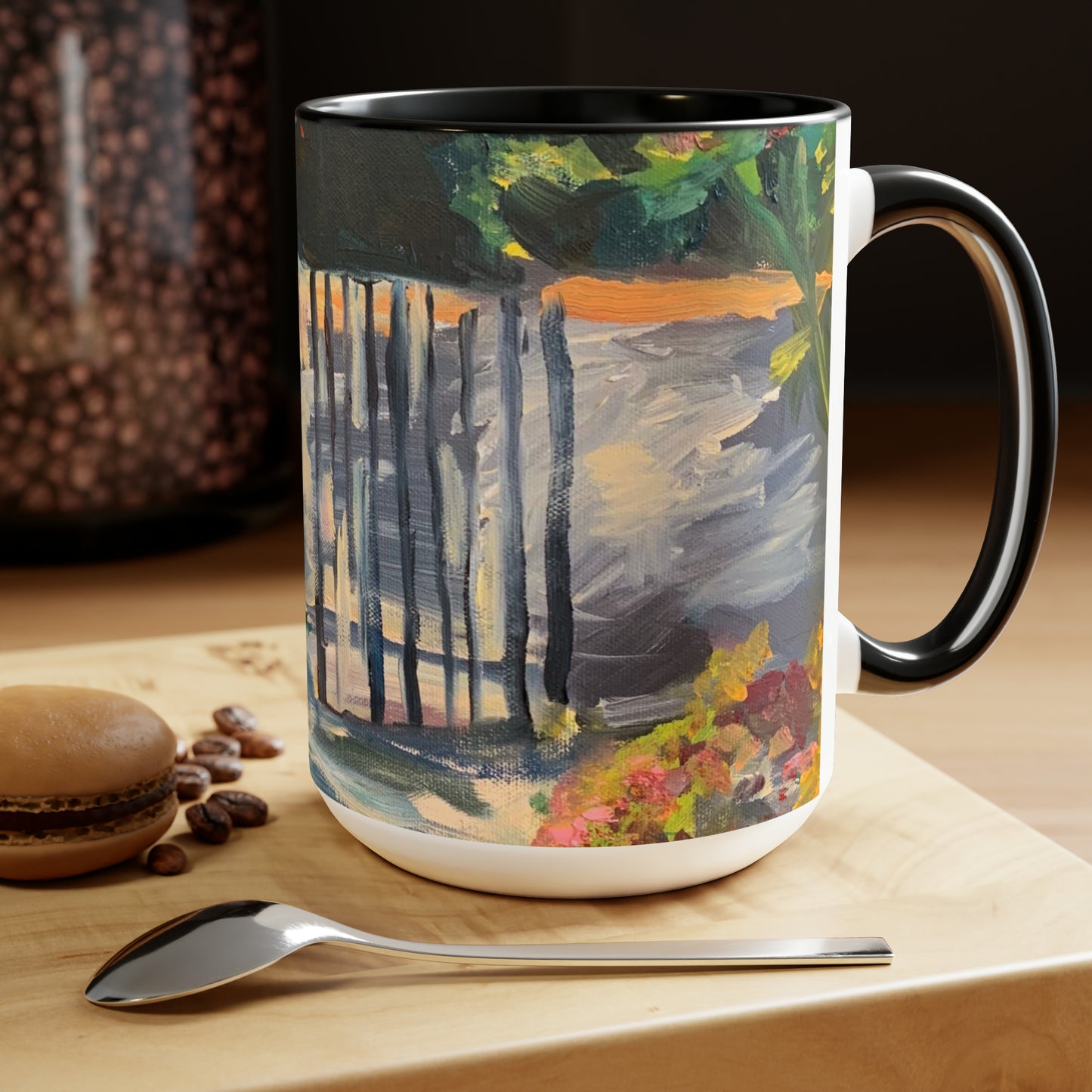 Gateway to Eden (Two-Tone Coffee Mugs, 15oz)