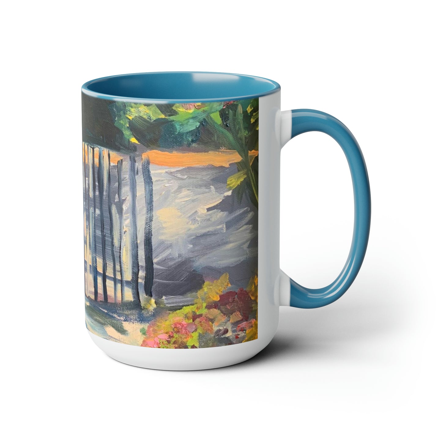 Gateway to Eden (Two-Tone Coffee Mugs, 15oz)