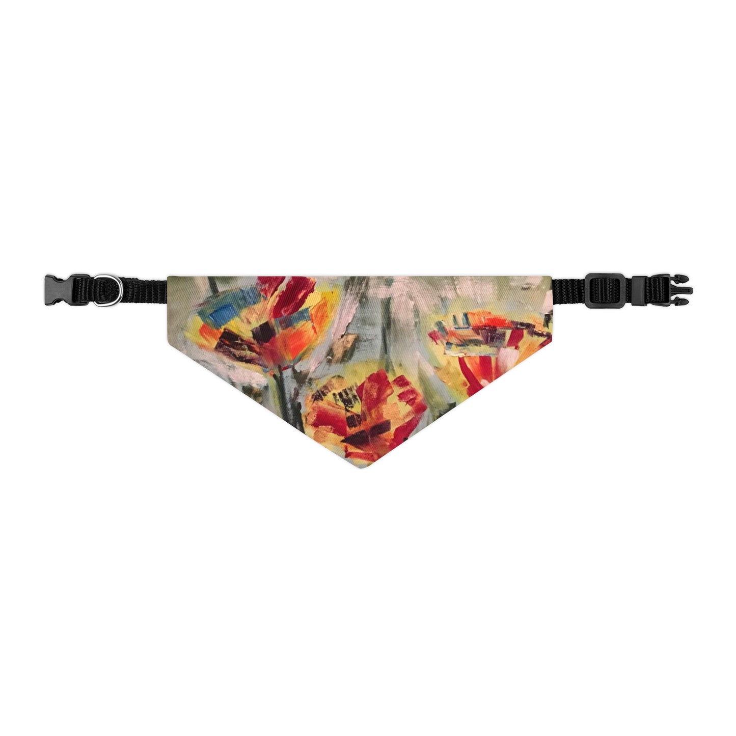 Ablaze in Blossoms (Pet Bandana Collar)