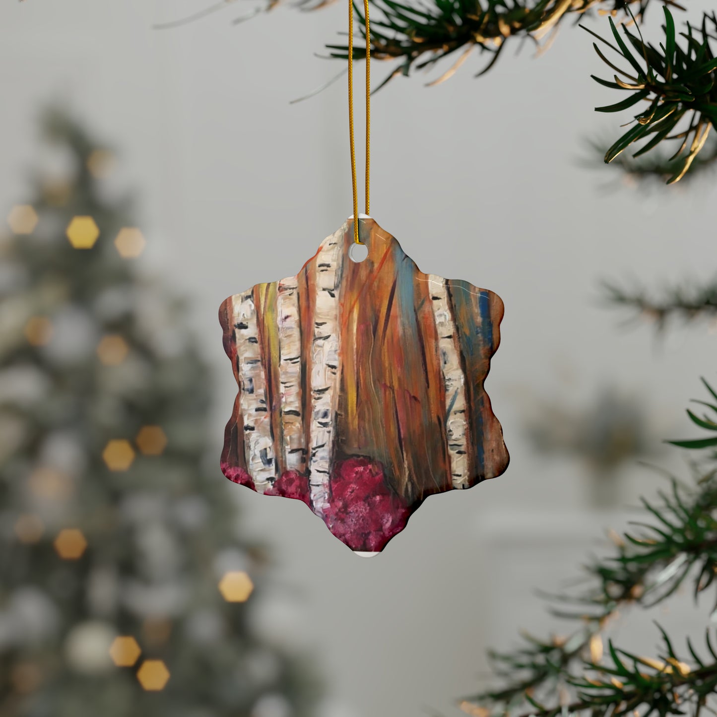 Woodland Waltz (Ceramic Ornaments (1pc, 3pcs, 5pcs, 10pcs))