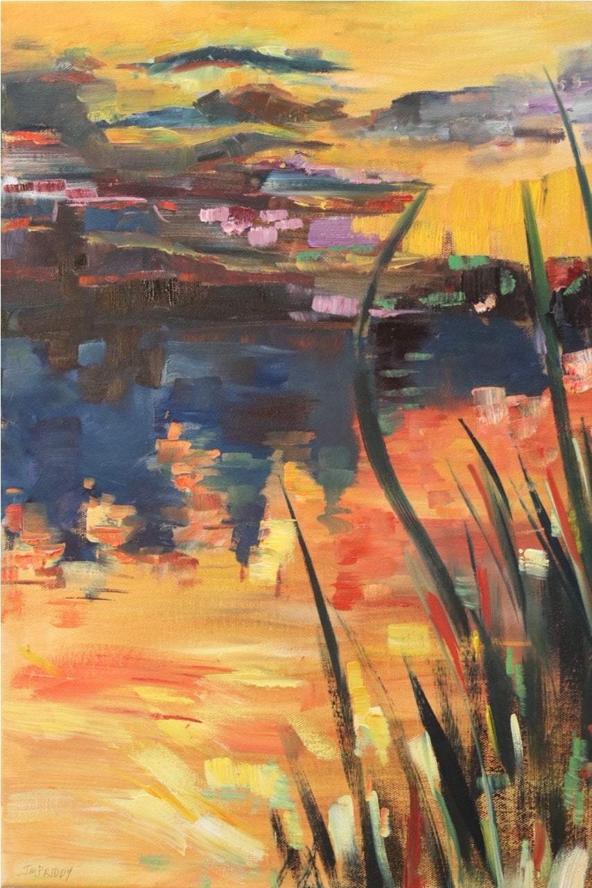 Nature by the Lake -  from [store] by Janice Priddy Paintings - 